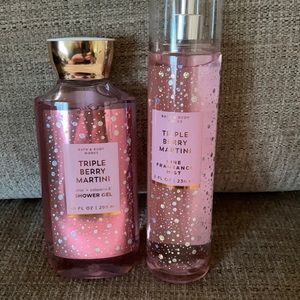 NWT Bath and Body Works Triple Berry Martini